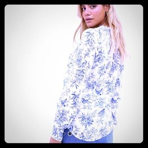 Asos Oasis shirt in bird print